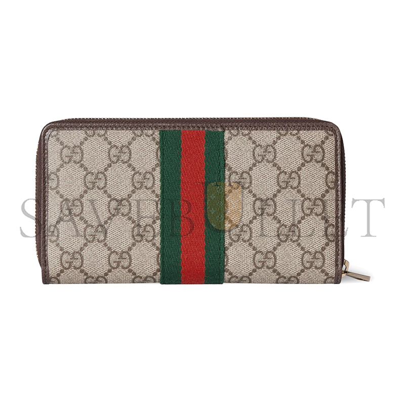 GUCCI OPHIDIA ZIP AROUND WALLET ‎838484 (20*15*5cm)